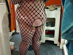 Curvy Charlotte, bbw body stockings, messing around 3