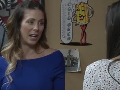 Hot Busty MILF Gianna Dior Turns Lesbian with Cherie Deville - Scissoring & Tribbing