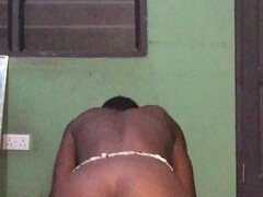 Amatéři, Velký zadek, Černé, Dildo, Ebenové