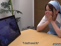 Yui Hatano's Fantasy Handjob Film: Japanese, Asian, Facial, Brunette, Uncensored