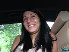 Amateur, Mamada, Coche, Estilo perrito, Pajear, Al aire libre, Pov, Público