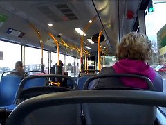 Amateur, Sucer une bite, Bus, Queue, Allemand, Mamie, Pov, Suçant