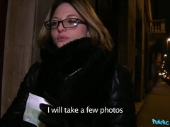 French Tourist Fucked in Public Stairwell