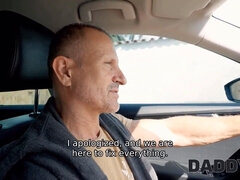 Cheating Czech babe Sarah Kay and her young lover George Uhl in a wild outdoor romp