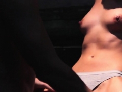 Brunetta, Europea, Fetish, Toccando, Ragazza