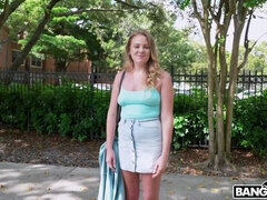 素人, ブロンド, フェラチオ, イく瞬間, バック, ハードコア, 馬乗り, 剃毛