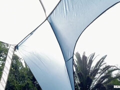 Coco Lovelock takes BBC at the campsite