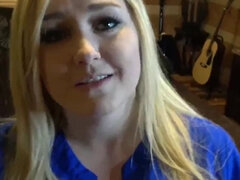 Tricking my blonde PAWG stepsister - Creampie cumshot