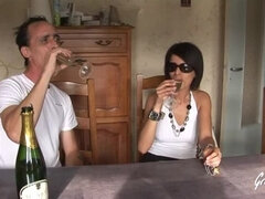 Amaterji, Rjavolaska, Par, Francozinja, Spodnje perilo, Milf