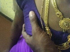 Tamil Couple Liplock Face Lick Boob Show