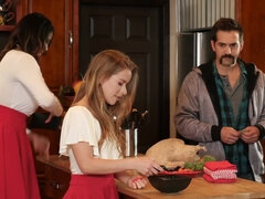 Store pupper, Brunette, Hd, Slikking, Mamma, Fitte, Rødtopp, Pupper