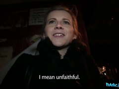 Blonde Babe Fucks for Gift Card