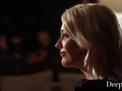 Blondýna, Kuřba, Brunetka, Dávení penisem, Na obličej, Dávení, Výprask, Švédská rojka