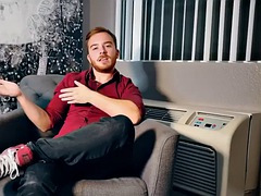 Go mtf pussyboy strapon fucks black dude after casting