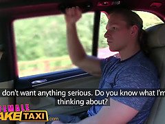 Vanessa Decker gets her sexual desires fulfilled in a fake taxi taxi