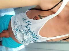 Amatør, Badeværelse, Fetish, Solo