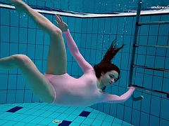 Liza Bubarek hot underwater mermaid