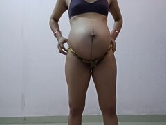 Desi Indian Pregnant Wife