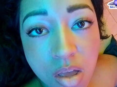 Brunetka, Dildo, Latinské, Sólo, Kozičky