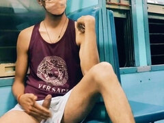 Sexy Indian Gay in Train