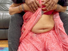 Romantic Indian Couple - Hot and Sensual Romance - Wife’s Saree Stripped off