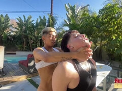 Amateur, Verga grande, Mamada, Corridas, Gay, Al aire libre