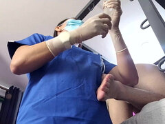 Medical enema and anal play