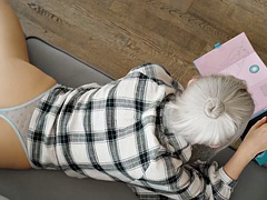 I cant stop cumming! Real orgasm for wet pussy - Eva Elfie