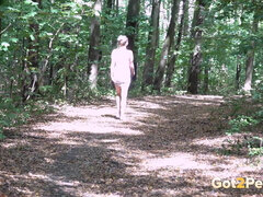 Nervous in the Woods by Got2Pee where girls come to pissNervous in the Woods by Got2Pee where girls come to piss