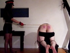 An aged caning film by Miss Sultrybelle