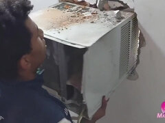 O Pedreiro Era Um Novinho Dotado E A Gostosa Nao Perdoou, Pediu Os 23cm De Rola Com Direito A Gozada Dentro Do Cu - Jhonn Corleone - Completo No Red 1