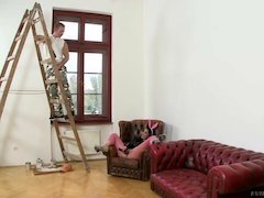 Anal, Brunette brune, Hongroise, Masturbation, Séduite, Solo, Jouets