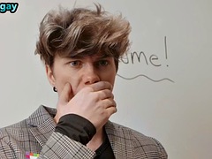 Hairy fat gay enjoys riding a big cock while anally fucking