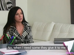 Amaterji, Ženska, Lezbijke, Lizanje, Samozadovoljevanje, Pisarna, Muco