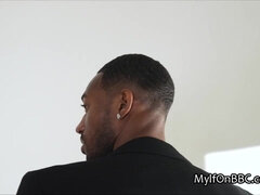 Secretary earns her job back on bosses BIG BLACK DICK