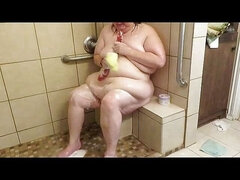 아마추어, 화장실, 크고 아름다운 여자, 나이든, 빨간 머리, 장난감들