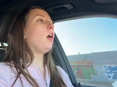 Bil, Fetish, Hd, Læder, Pov, Solo, Pirring, Teenager