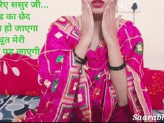 Desi Indian Daughter-in-law Takes Father-in-law's Land in Her Pussy - Real Indian Horny Wife Sex in Hindi Audio Roleplay