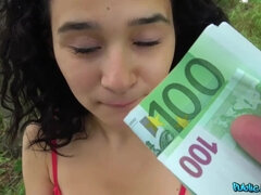 20something Spanish tart Mia gets fucked on-camera for cash