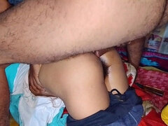 I Turned the Sister-in-law Upside Down and Fucked Her Ass After Applying Spit