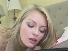 Blondin, Avsugning, Creampie