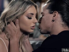 Massive boobies platinum-blonde cheats with BFFs boyfriend