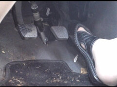 Car: Slippers and Pedal Pumping