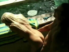 Blond, Pijpbeurt, Sperma shot, Sperma in gezicht, Likken, Moeder die ik wil neuken, Moeder, Kut duiken