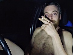 Nana, Grosse bite, Blonde, Voiture, Homosexuelle, Masturbation, Solo