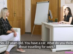 Enthousiasteling, Grote mammen, Bedriegen, Stel, Vingeren, Lesbisch, Likken, Kut duiken