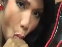 Asian monster cock she-male...