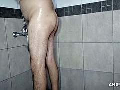 Gay sexy shower