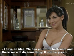 18 jahre, Braunhaarige, Entjungferung, Erstes mal, Masturbation, Rock, Jungendliche (18+), Titten