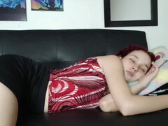 I Fuck My Colombian Latina Step Sister Blondes With Small Tits And I Make Her Creampie